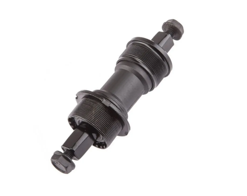 Каретка-полукартридж SF-BB05, стальная, под стакан 68мм, квадратный вал, 113мм х1,37"х24, черная (50)