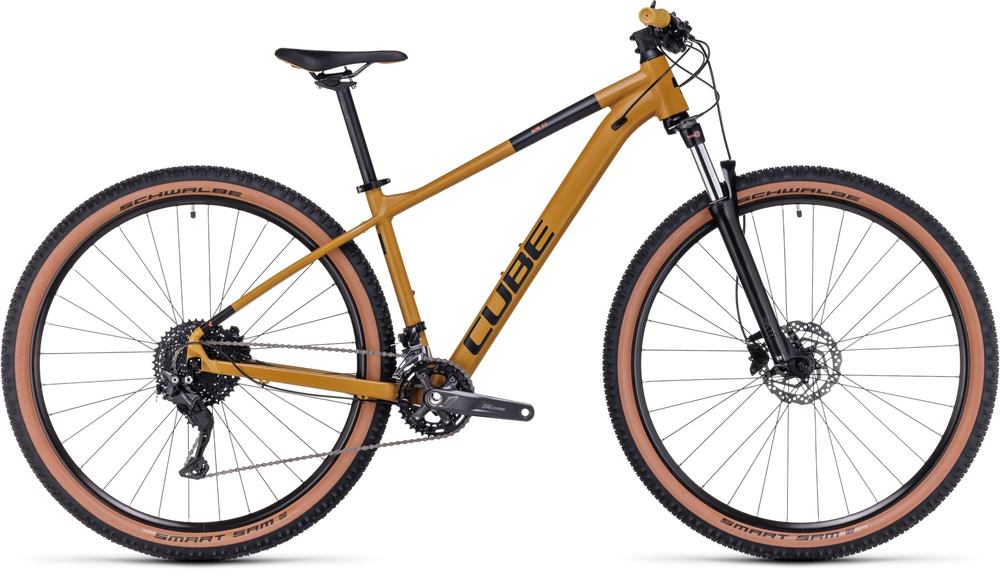 Велосипед CUBE 2023  Aim EX caramel´n´black  18"