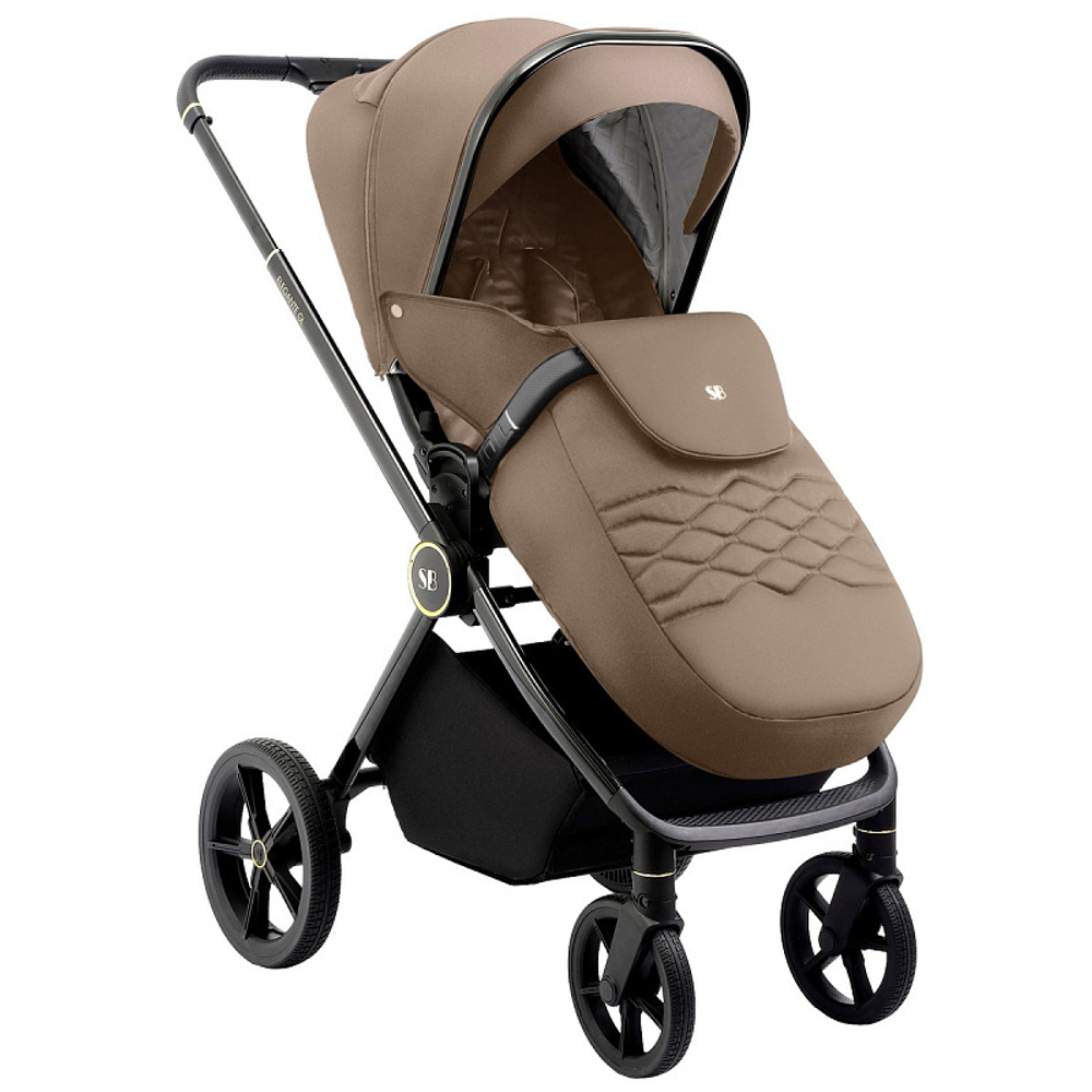Детская коляска Sweet Baby Elegante 2 в 1 Chrome Brown
