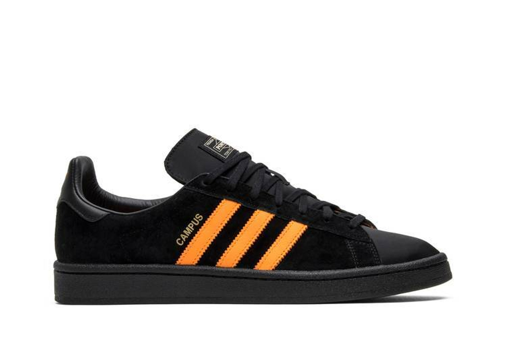 Adidas campus black orange deals