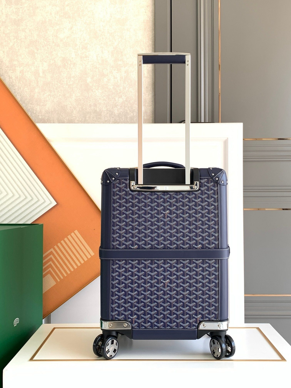 Goyard Bourget PM Trolley Case