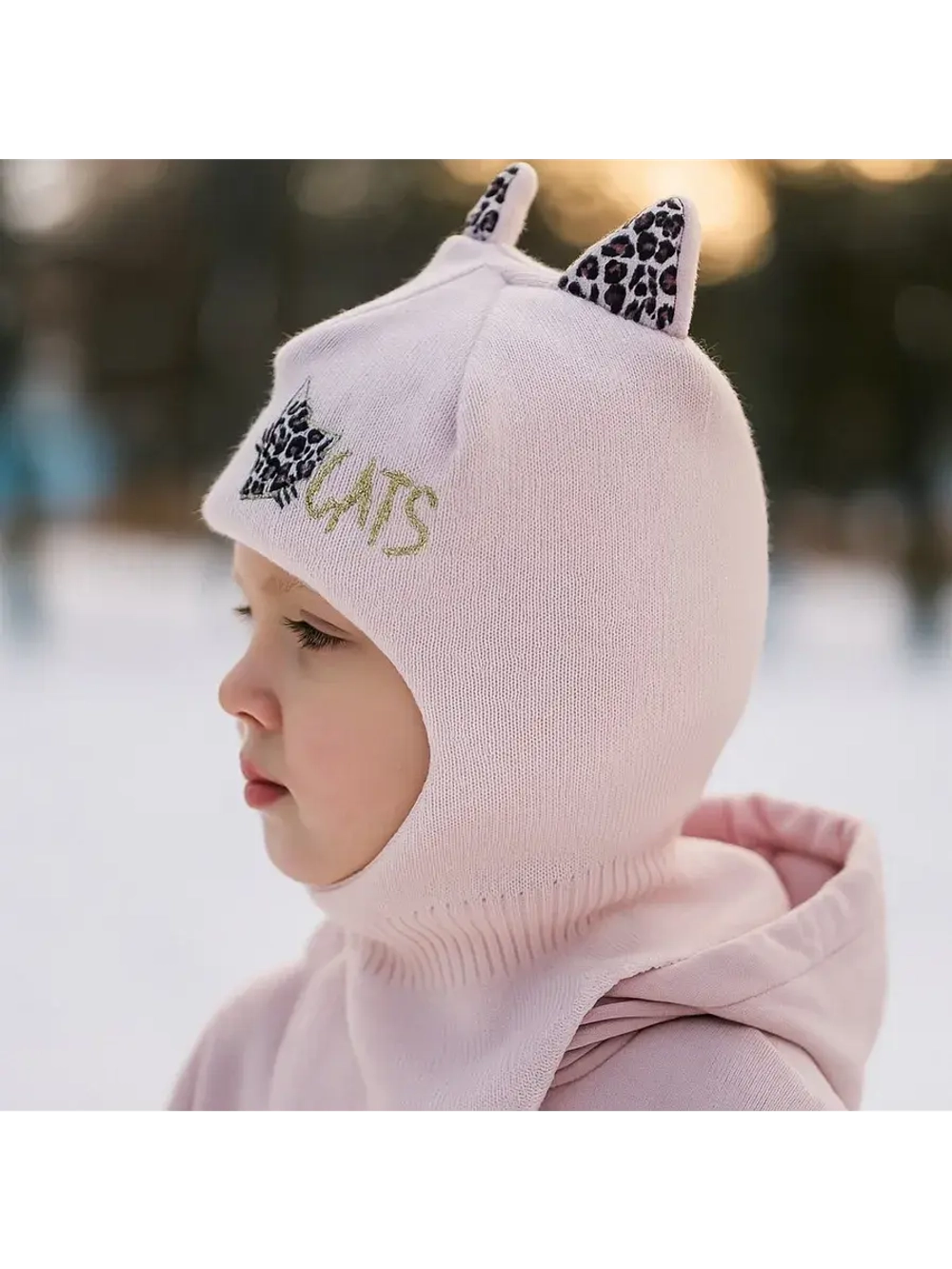 Шапка-шлем для девочки