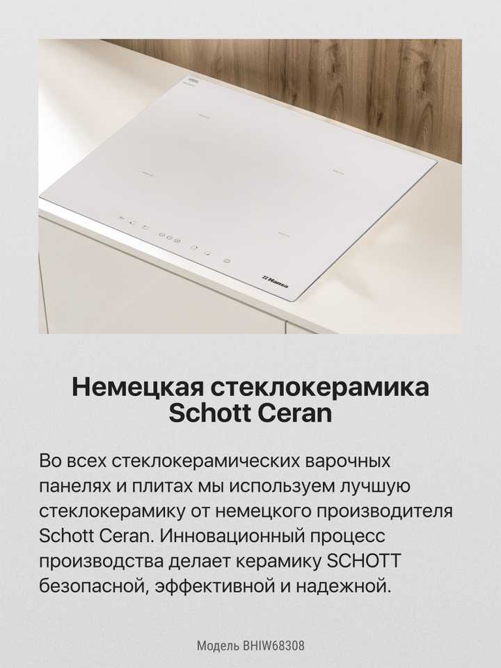Индукционная панель Hansa BHIW68308