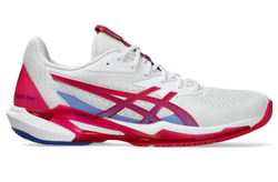 Женские теннисные кроссовки Asics Solution Speed FF 3 - white/bright rose