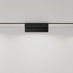 Магнитный трековый светильник ЭРА TRM20-2-22-12W3K-B для системы NOVA 48V 12Вт 3000К заливающий свет черный