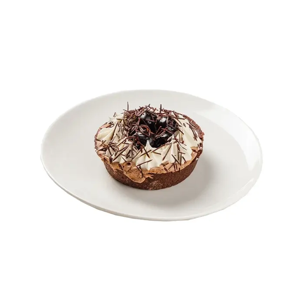 Тарталетки шоколадные с вишней "Десерт Фентези" (9 порций)