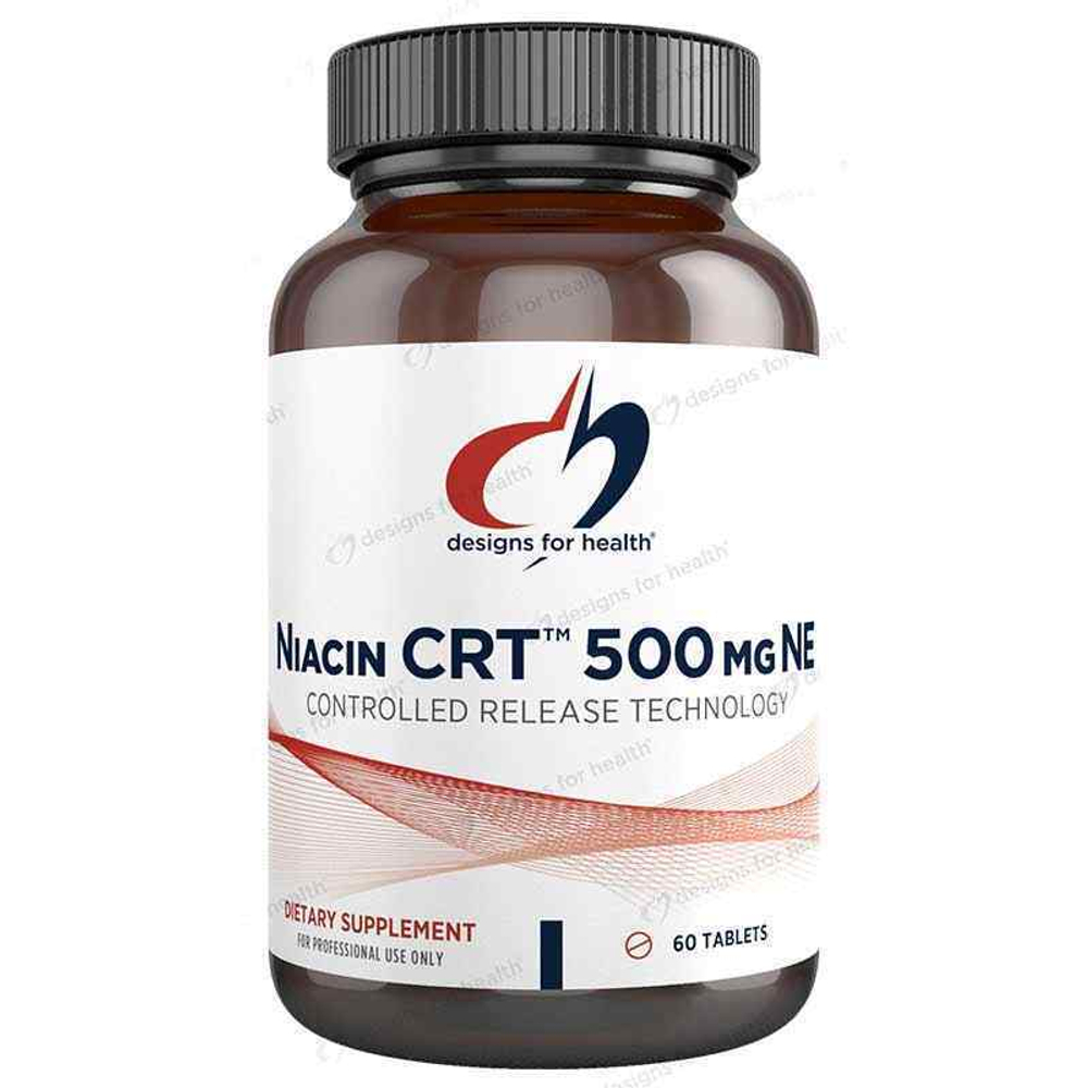 Designs For Health - Niacin CRT™ 500 mg - 60 tablets