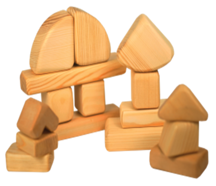 Строительный набор "Некубики" (30 блоков)