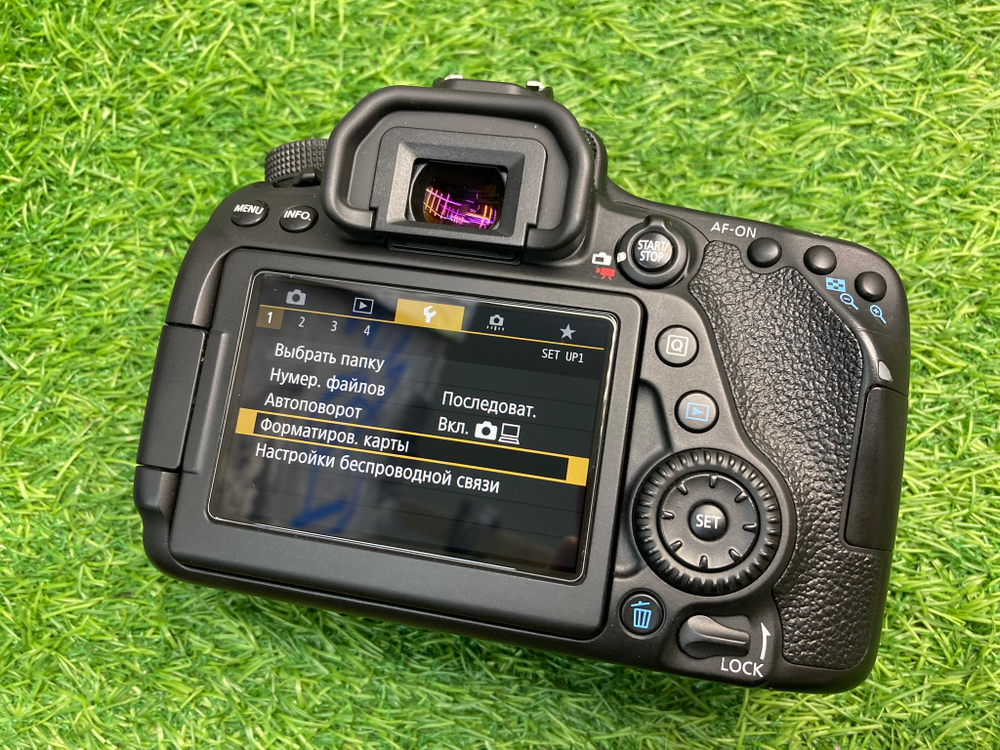 Canon 80D 100 кадров