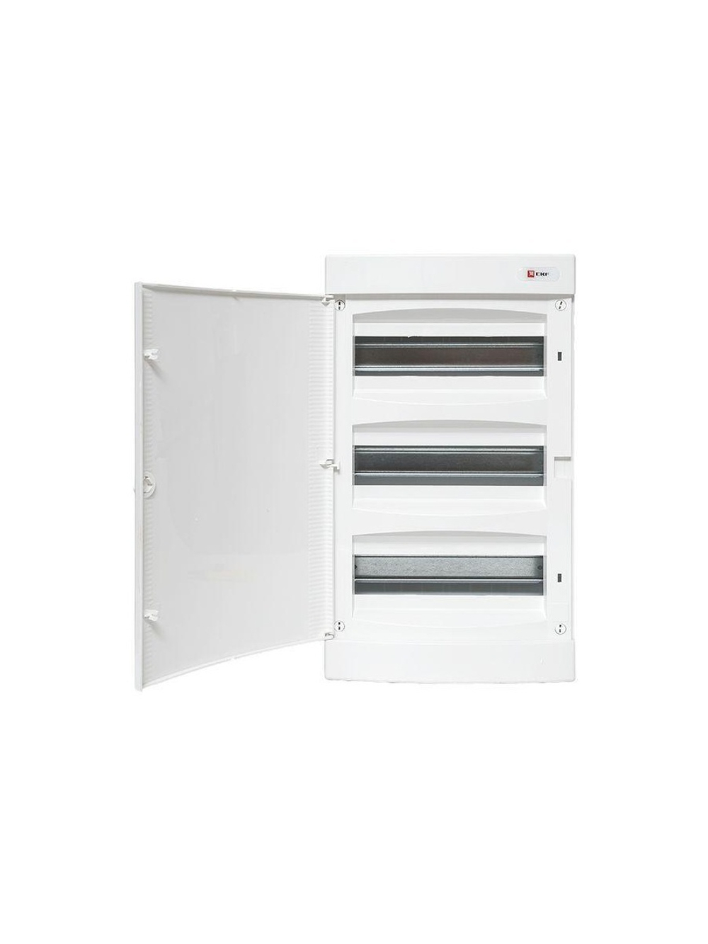 Щит распределительный навесной Unix 3х12мод. IP41 бел. дверь PROxima EKF ux-3x12-nw