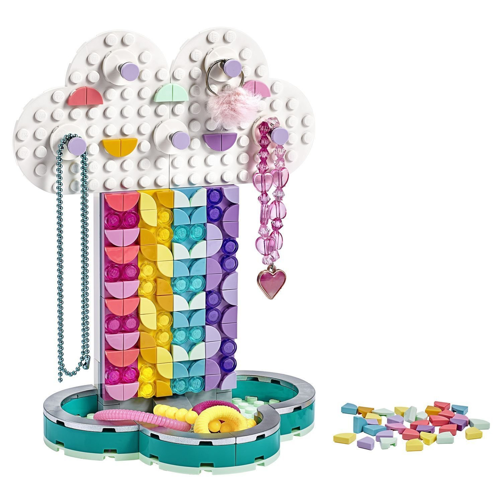 LEGO Dots: Подставка для украшений Радуга 41905 — Jewelry Stand — Лего Дотс Точки