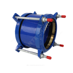 Муфта чугун соединительная для ПЭ труб Ду 250 (Дн 250-250) Ру10/16 ДРК-Е Benarmo 7021