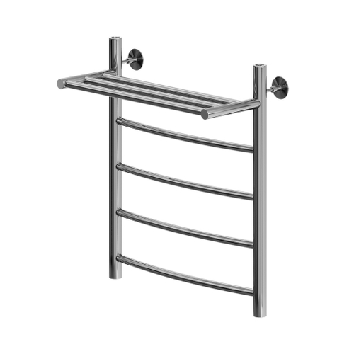 Полотенцесушитель MIXLINE CAPELLA  60х50 (1/2'' ВР, 4 перекладины + ПОЛКА) водяной