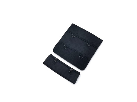 Застежка 2х2, 4,4см, черные, (Арт: Z2/4-170), шт