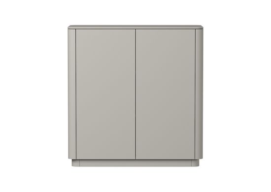 Шкаф Tammi 2 двери низкий (серо-бежевый)