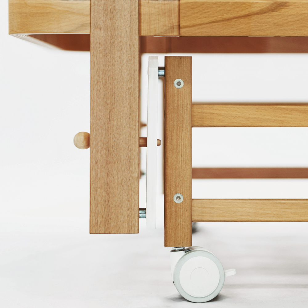 Детская кровать Antemi Terra Light New с маятником, Дерево