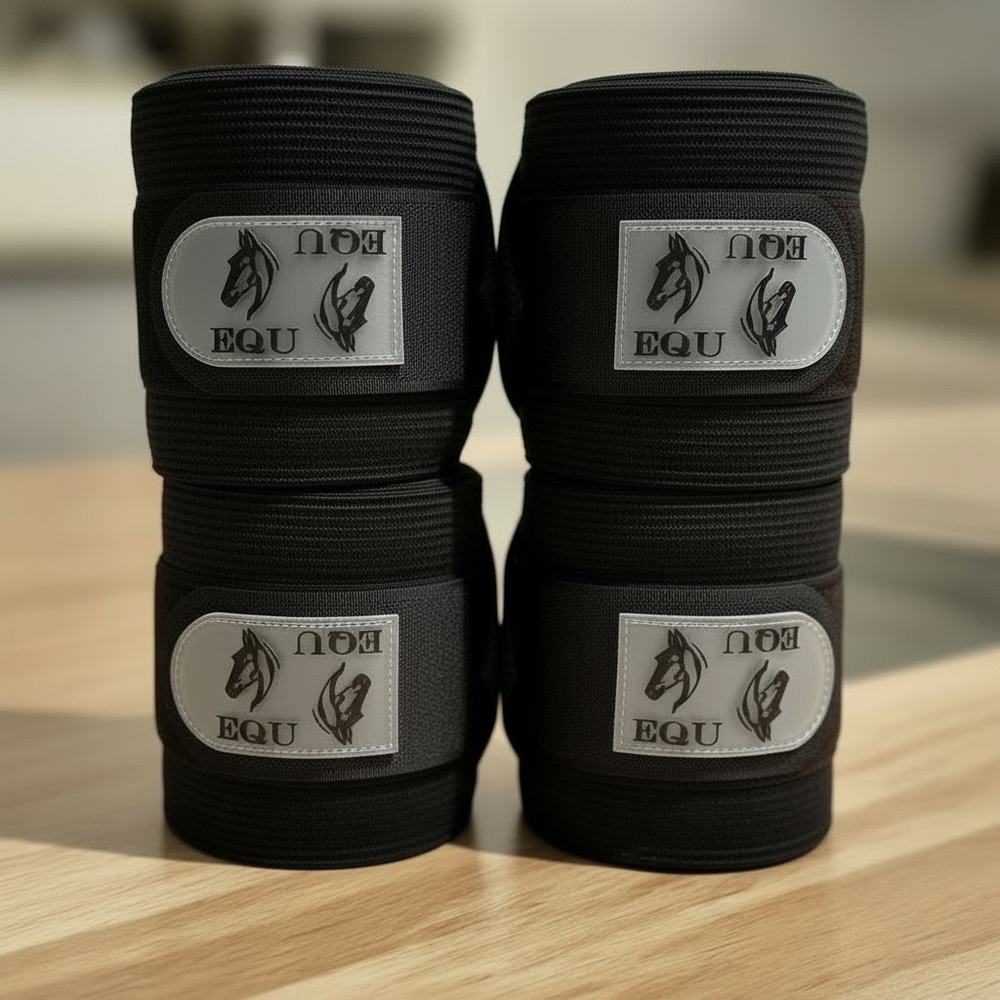 Бинты комбинированные EQU BLACK