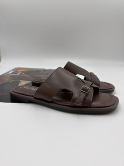 Босоножки женские эко-кожа арт. FEY 495-5 цвет "коричневый"