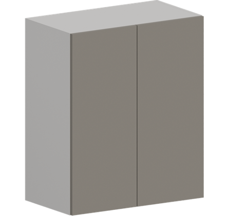 Кухня Модуль ШВ 600 Белый / Теплый серый