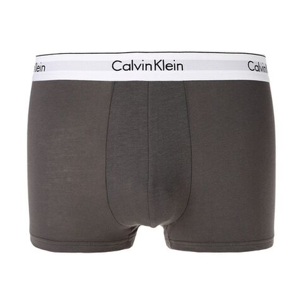 Мужские трусы боксеры темно-серые Calvin Klein CK00052