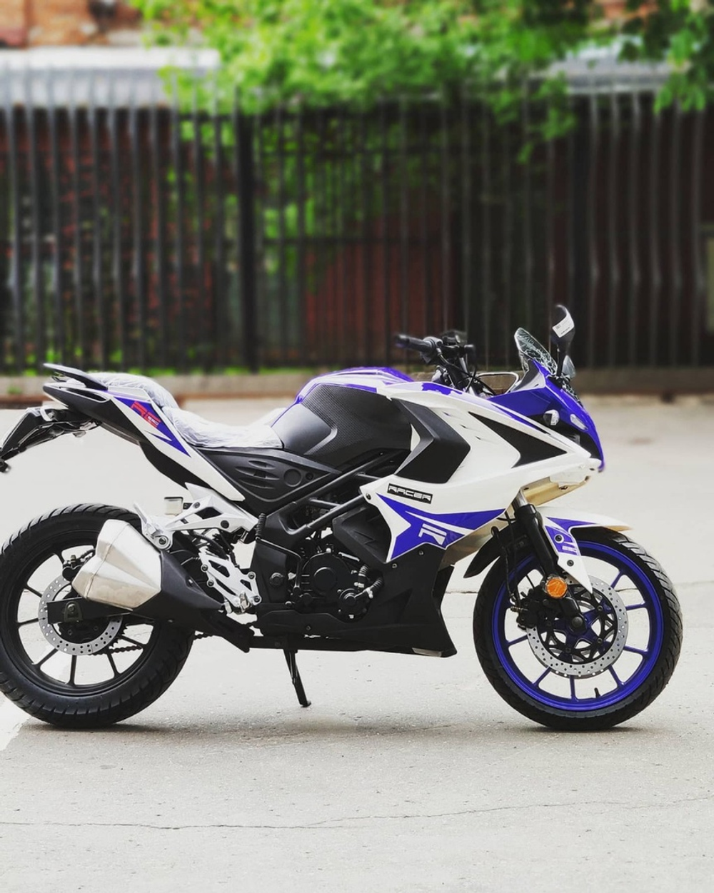 Мотоцикл Racer RC250XZR-A Storm (синий) (Россия)