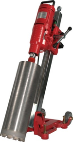 Машина алмазного бурения VOLL V-Drill 250N с наклонной стойкой 1.02502