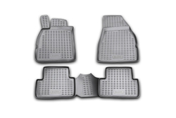 Коврики Standard, в салон RENAULT Megane II 2002-2009, 4 шт. (полиуретан, чёрные) Element.NLC.41.07.210