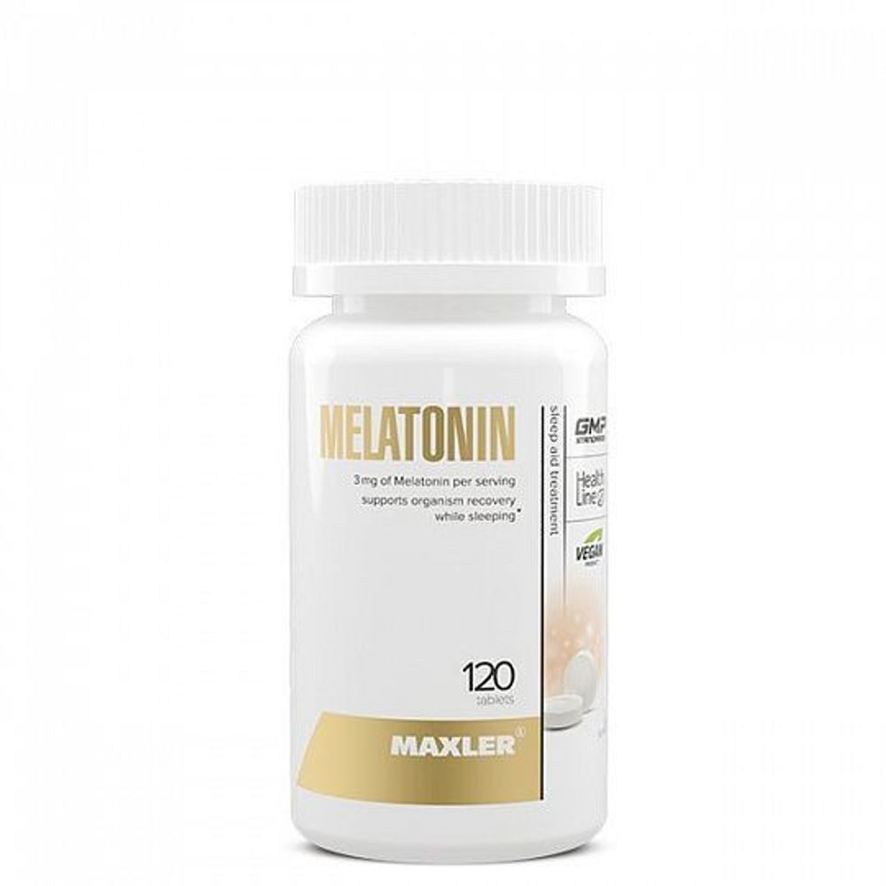 Melatonin 3 mg 120 tabs (Maxler)