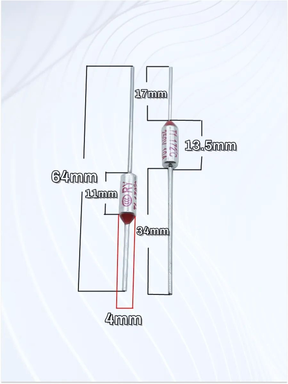 Термопредохранитель Tf 250V 10A