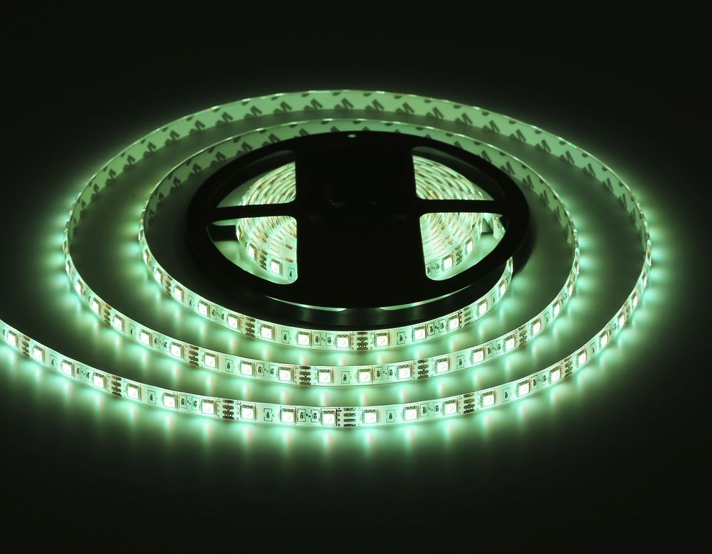 Ambrella Комплект светодиодной ленты RGB Ambrella Light 5m GS2502 5050 60Led /14.4W m/ 12V IP65 RGB 5m LED Strip 12V GS2502