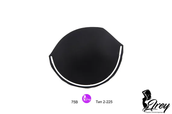 Чашки спейсер балконет СМ-24, 75В-80А-70С-65D, черный