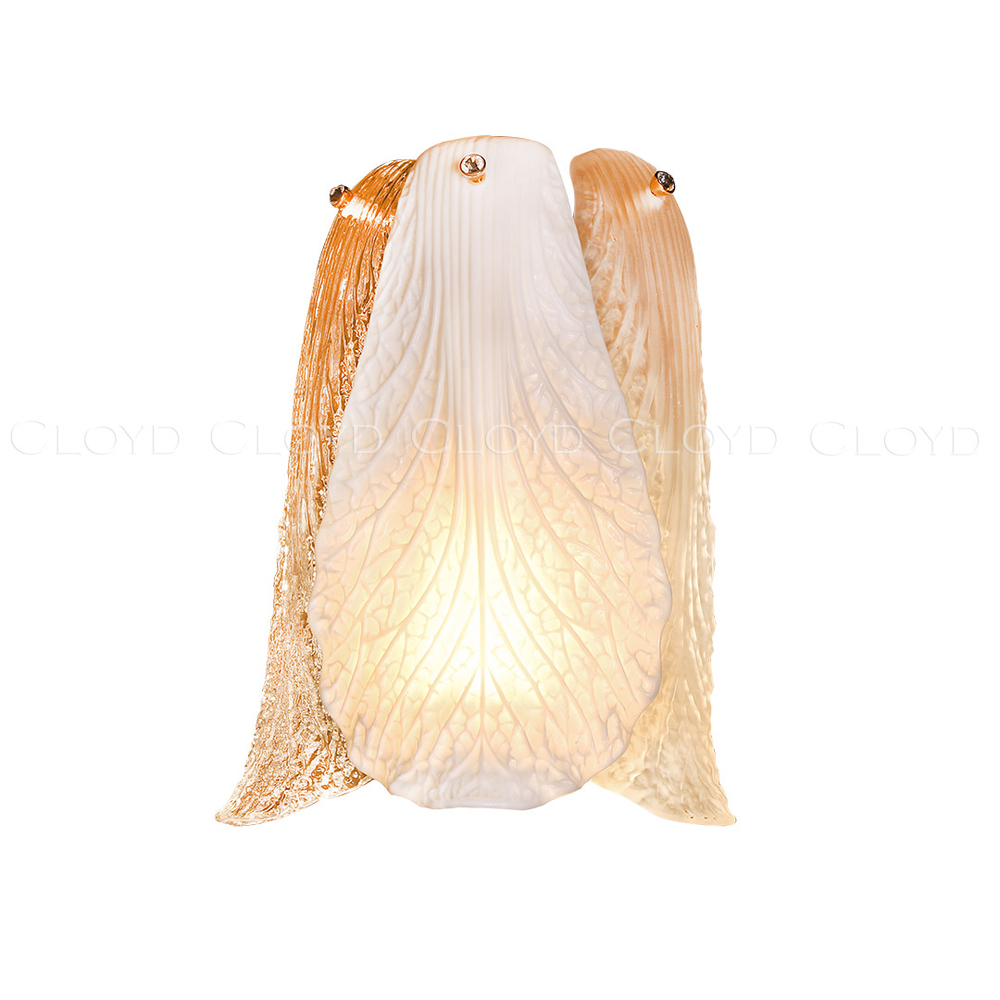 Бра Cloyd CARDAMON W1 / выс. 28 см - керамика - золото (арт.20416)