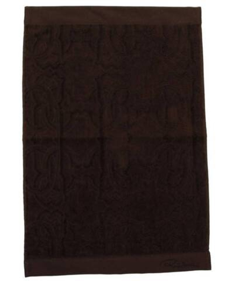 Набор полотенец 2шт Roberto Cavalli Logo коричневый