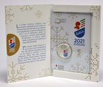 ИТАЛИЯ, 2021, 5 ЕВРО [СЕРЕБРО]