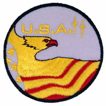 Нашивка Орел USA (круглая)