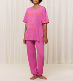 Пижама женская Triumph фуксия Sets PK SSL 10 CO/MD Хлопок/Модал