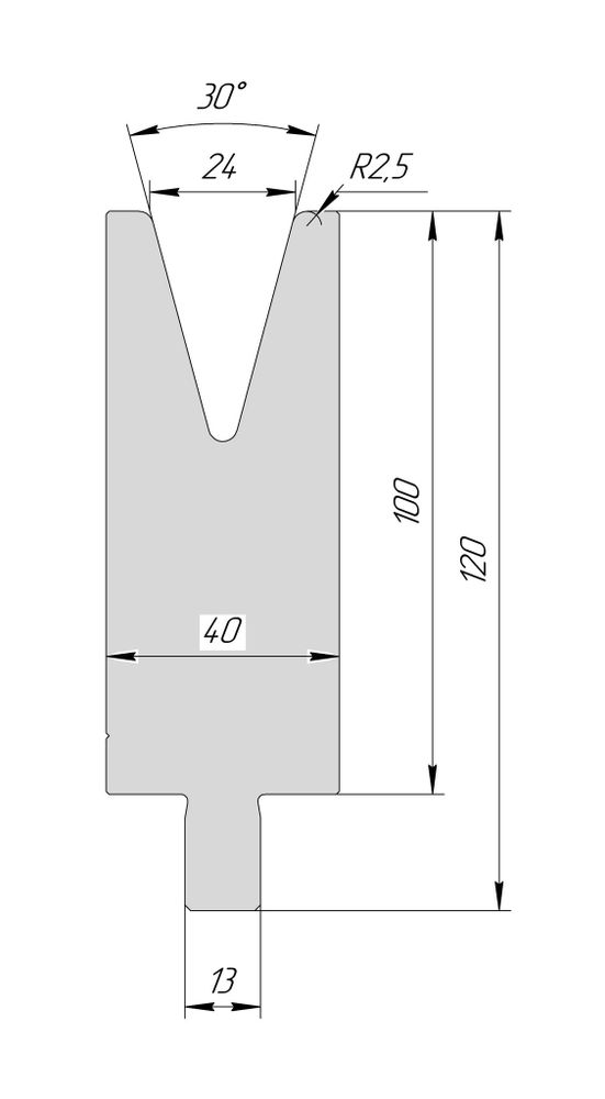 Матрица TM 3212 30° V24 H100