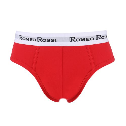 Мужские трусы брифы красные Romeo Rossi RR367-8