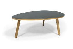 "Лейпциг" лаунж-зона из тика на 5 персон, цвет серый