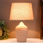 Настольная лампа Азиза E14 40Вт 20х20х33 см (белый)