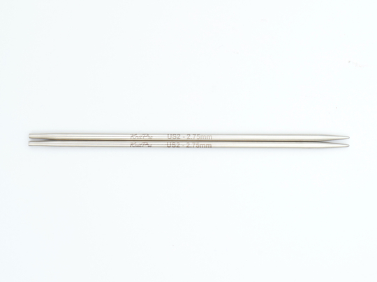 Спицы съемные Petite "Mindful" 13 см, нержавеющая сталь, серебристый, KnitPro