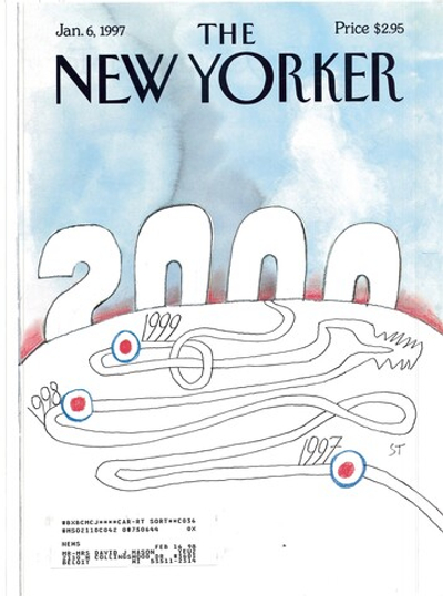 Журнал The New Yorker 06-01-1997, обложка
