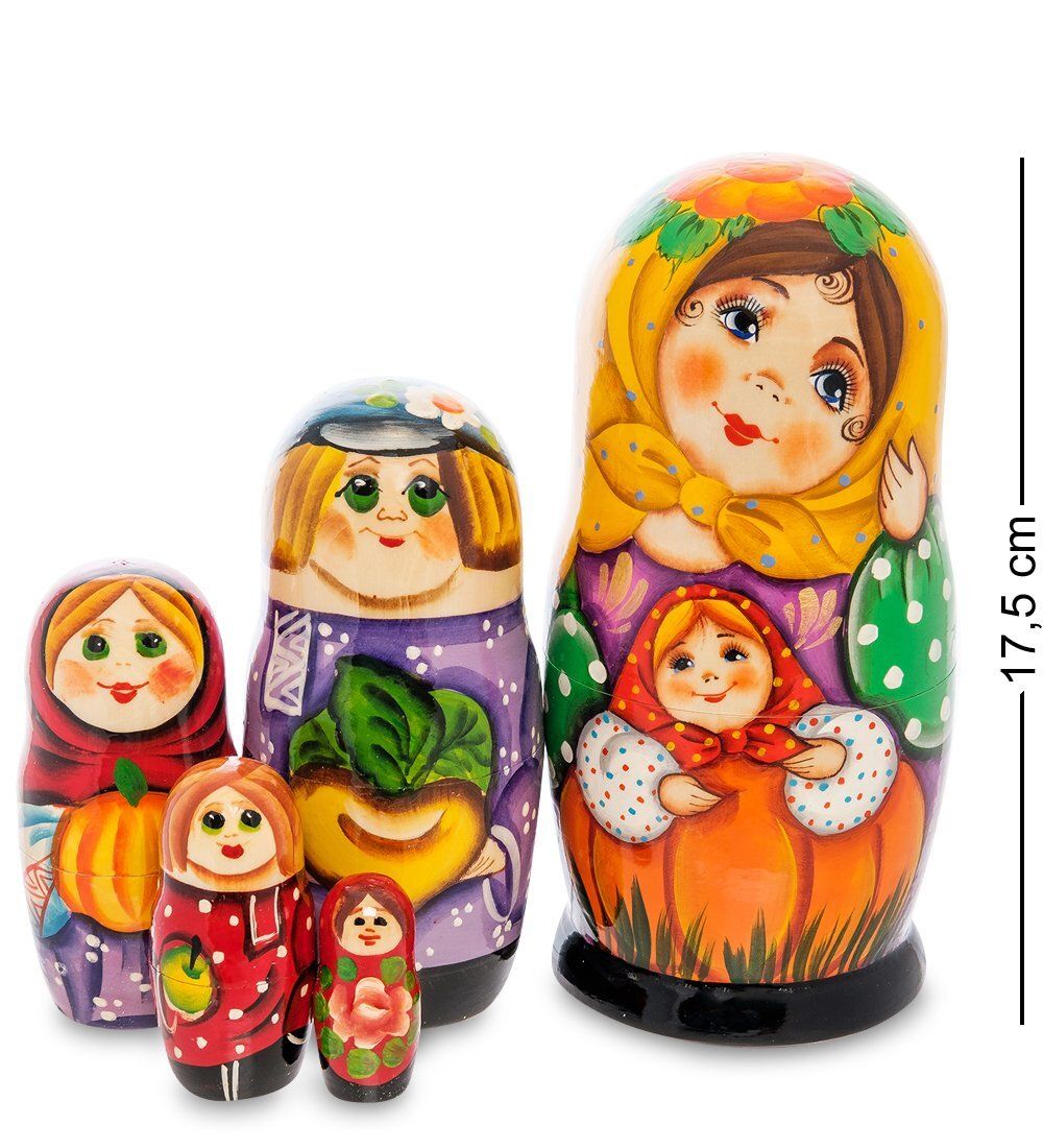 Народные промыслы МР-67/ 1-B Матрешка 5м «Семейка»