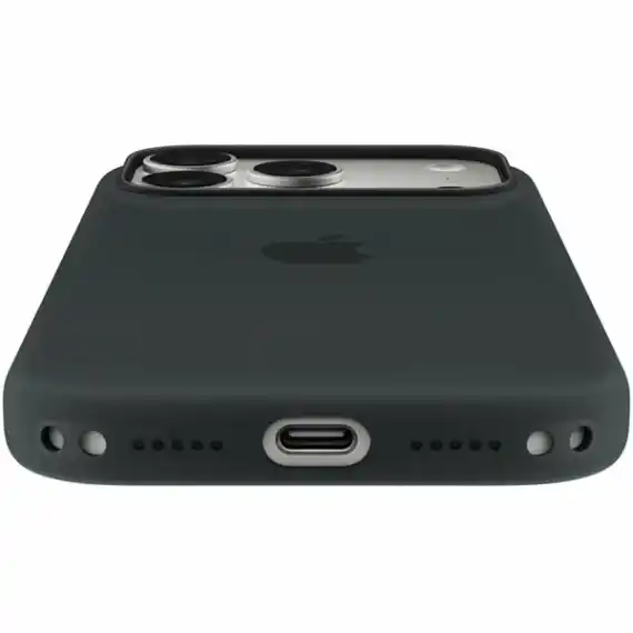 Чехол Apple iPhone 17 Pro Silicone Case with MagSafe – Black (MGFK4) черный