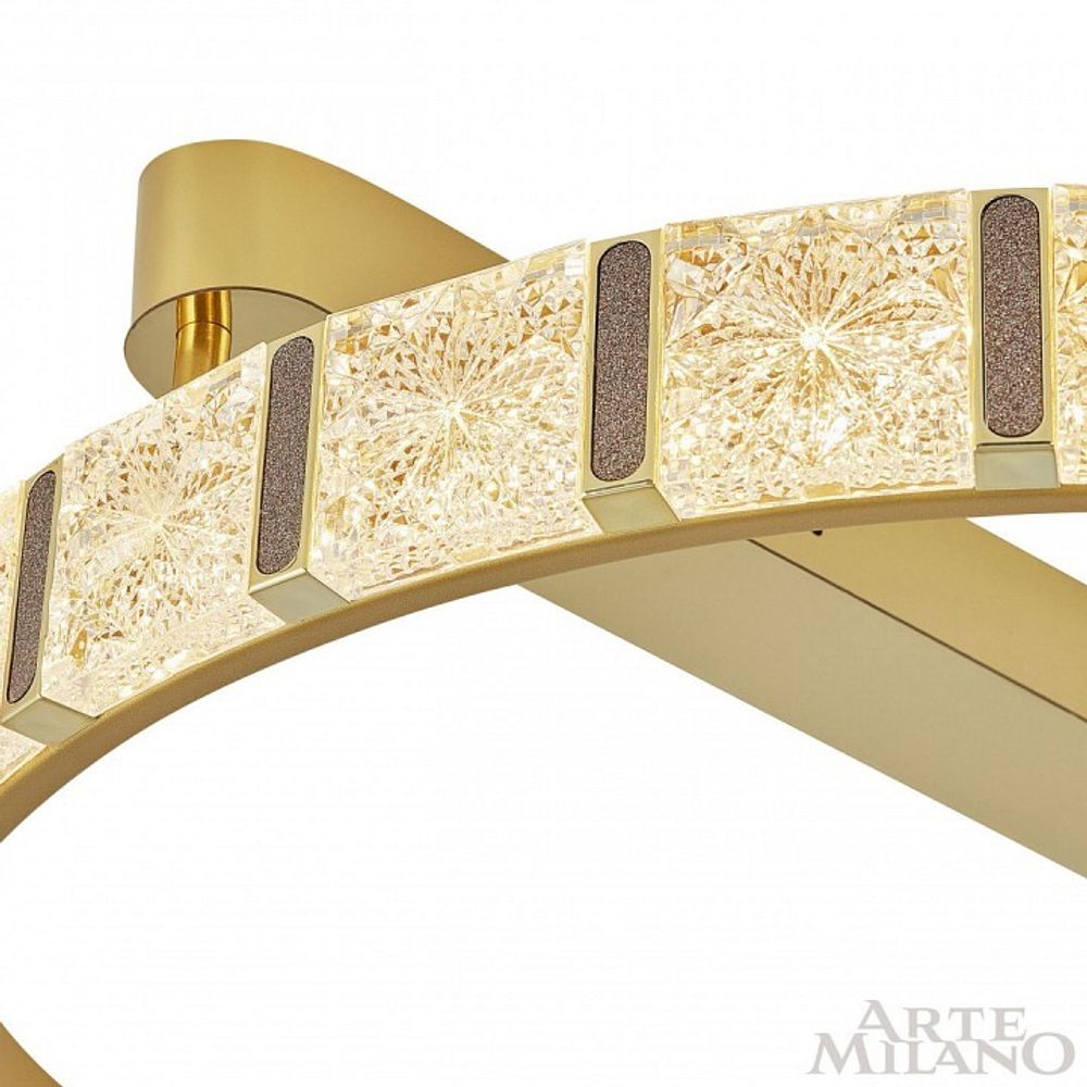 Накладной светильник Arte Milano AM-Venezia 310183/D600 GD