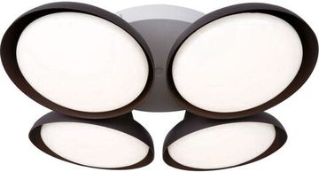 Люстра потолочная LED 60W 3000К-6500К 2081/08/04C кофейный Graves Stilfort