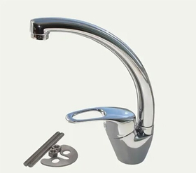 Смеситель д/кухни 2024 A06 CALORIE ПЕСОК