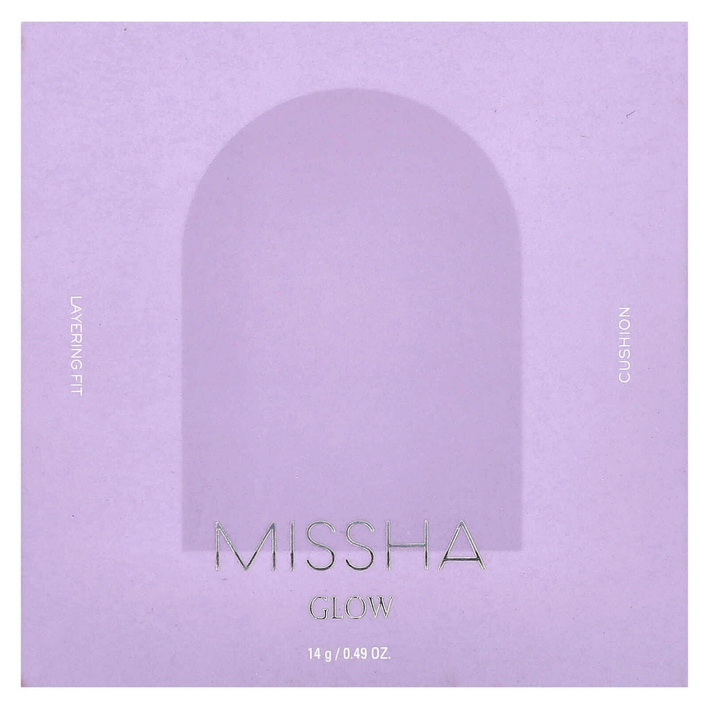 Missha, кушон, для сияния кожи, № 17 слоновая кость, 14 г (0,49 унции)