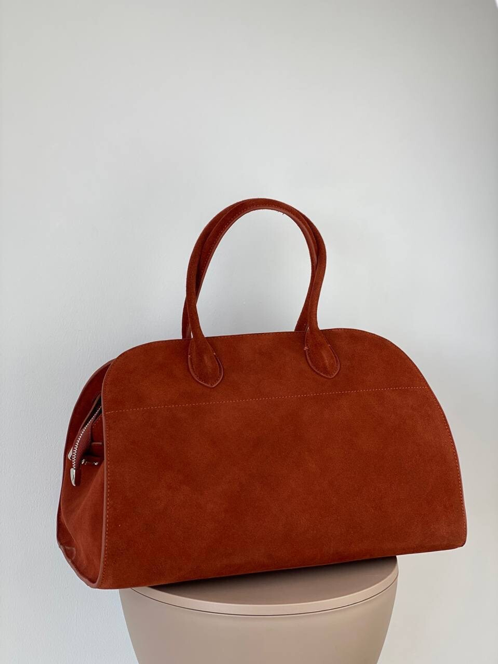 СУМКА ИЗ НАТУРАЛЬНОЙ ЗАМШИ