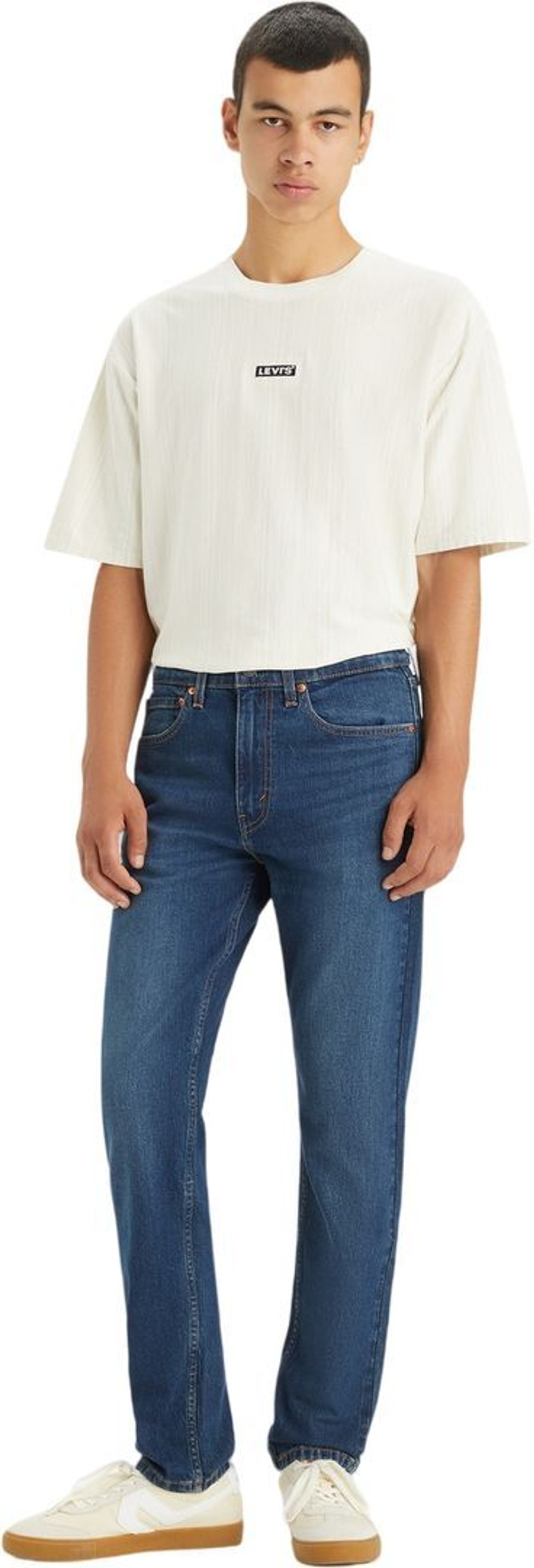 Джинсы Levis 515 SLIM FIT STRAIGHT DARK INDIGO - WORN IN d.blue